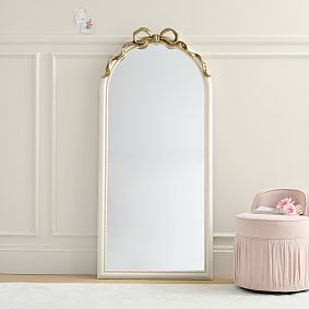 LoveShackFancy Bow Oversized Floor Mirror (29.5"x65")