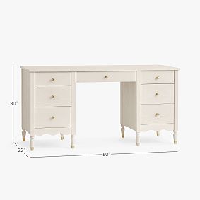 Camille Storage Desk (60&quot;)