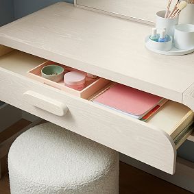 Clio Rounded Vanity Desk (40")