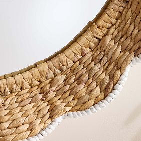 Hudson Scallop Round Mirror (30")