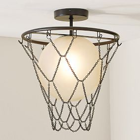 Basketball Flush Mount (15&quot;)