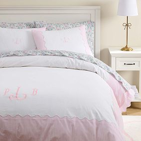 Bea Scallop Border Duvet Cover