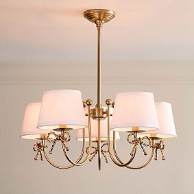 Forget-Me-Knot Bow Chandelier (24&quot;)