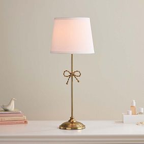 Forget-Me-Knot Bow Table Lamp (25")