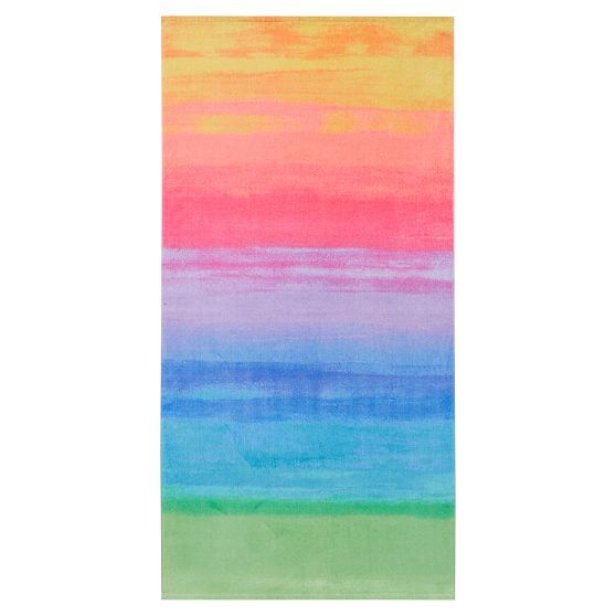 Ombre Rainbow Beach Towel UPF 50+