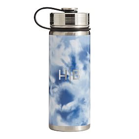 Slim Navy Pacific Tie-Dye Water Bottle