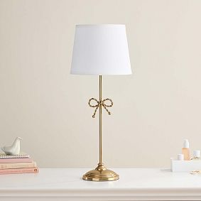 Forget-Me-Knot Bow Table Lamp (25")
