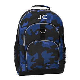 Gear-Up Blue Navy Camo Backpack, Large