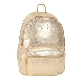 Colby Metallic Gold Backpack
