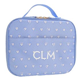 Colby Roller Rabbit Blue Hearts Cold Pack Lunch Box