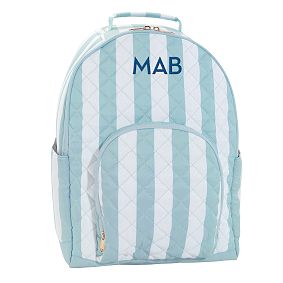 Gear-Up Quilted Cabana Stripe Backpack, Large