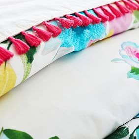 Hope for Flowers by Tracy Reese Organic Bright Bouquet Duvet Cover