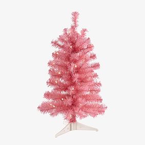 Mini Pink Christmas Tree (2 Ft.)