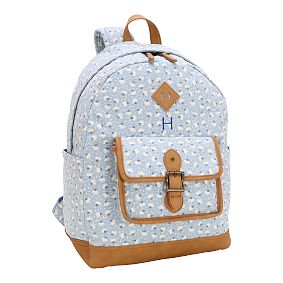 Northfield Blue Floating Daisy Backpacks