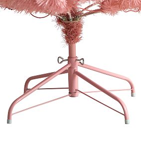 Pink Flocked Christmas Tree (7 Ft.)