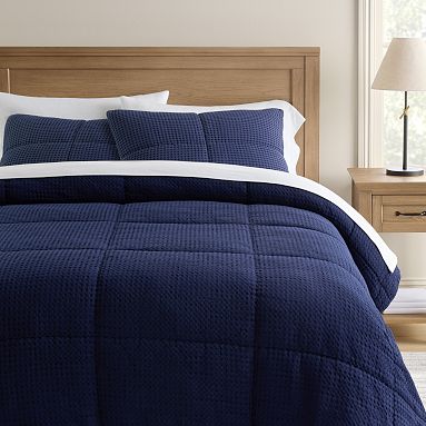 Waffle Jersey Back Comforter