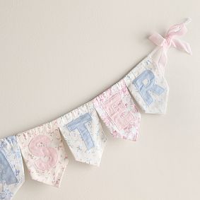 LoveShackFancy Happy Easter Fabric Garland (70")
