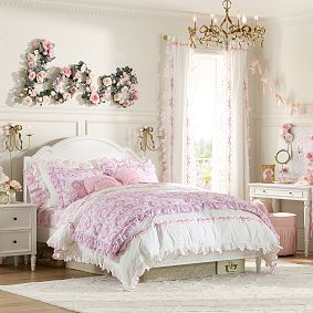 LoveShackFancy Bows Border Duvet Cover