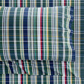 Bridgeport Plaid Sheet Set