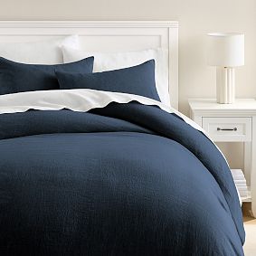 West Elm European Linen Duvet Cover