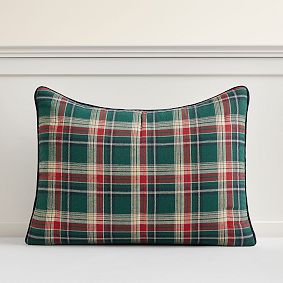 Lanster Plaid Flannel Standard Sham