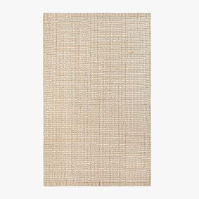 Chunky Natural Wool Jute Rug