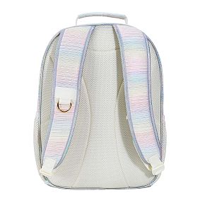 Gear-Up Metallic Ombre Stripes Backpack
