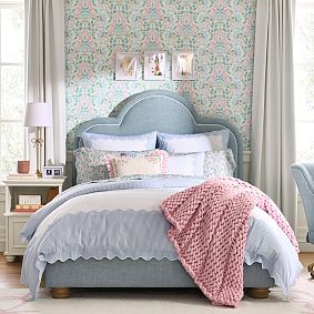 Floral Cross Stitch Pillow Cover