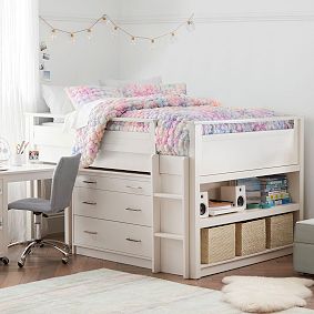 Tie-Dye Marshmallow Jersey Quilt