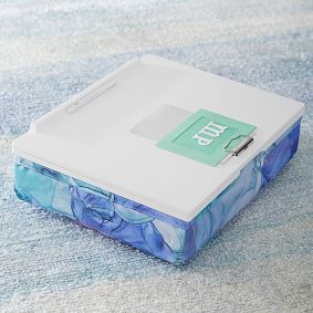 Adjustable Super Storage Lapdesk - Glacial