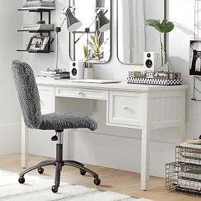 Beadboard Smart Small Space Storage Desk (55.5&quot;)