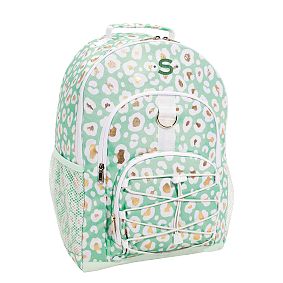 Gear-Up Aqua Gold Metallic Leopard  Backpack