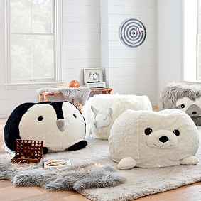 Large Llama Critter Bean Bag Chair