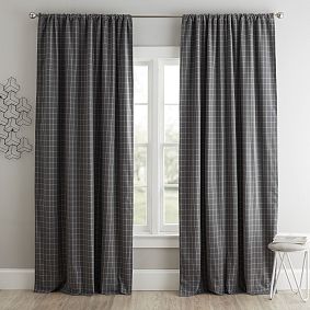 Windowpane Blackout Curtain 