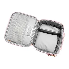 Gear-Up LoveShackFancy Pink Damask Cold Pack Lunch Box