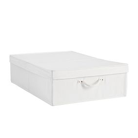 White Denim Storage Bin
