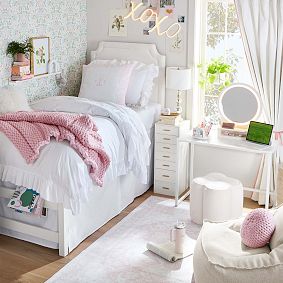 Wood &amp; Acrylic Light-Up Vanity (20"x24")