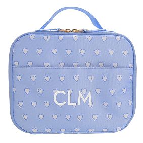 Colby Roller Rabbit Blue Hearts Cold Pack Lunch Box