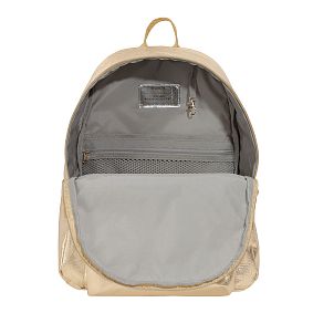 Colby Metallic Gold Backpack &amp; Water Bottle Bundle