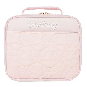 Gear-Up Bow Quilted Ombre Cold Pack Lunch Box