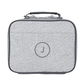 Heathered Gray Cold Pack Lunch Box
