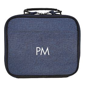 Heathered Navy Cold Pack Lunch Box