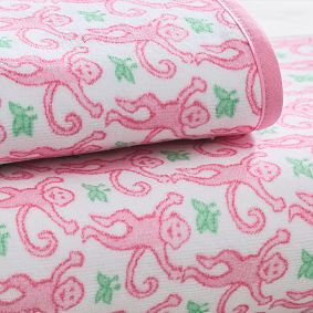 Roller Rabbit Monkey Bath Towel