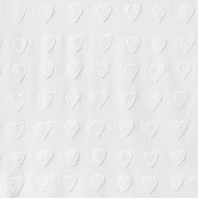 Roller Rabbit Tufted Heart Bedskirt