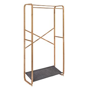 Bamboo &amp; Canvas Garment Rack