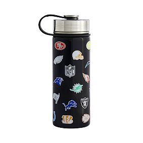 Gear-Up NFL Backpack and Slim Water Bottle Bundle