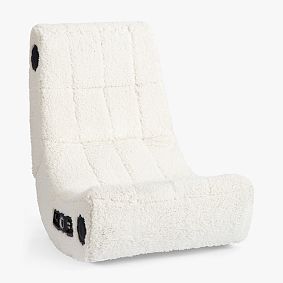 Sherpa Ivory Modern Media Gaming Chair