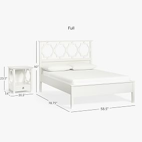 Evie Bed &amp; Nightstand Set
