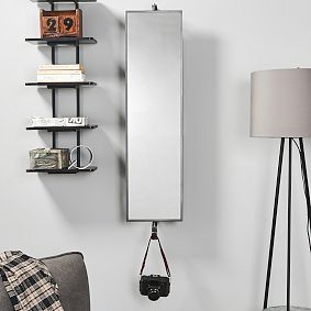 Rectangular Swivel Pinboard Mirror