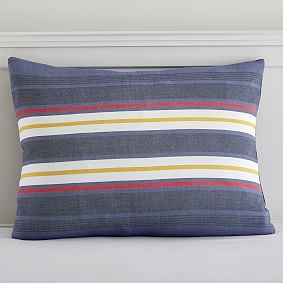 Bowline Stripe Organic Duvet Cover